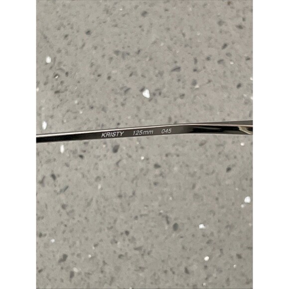 Vintage L'amy Kristy Eyeglasses Frames ONLY Gold Full Rim Square 54-16 125 - Picture 9 of 13